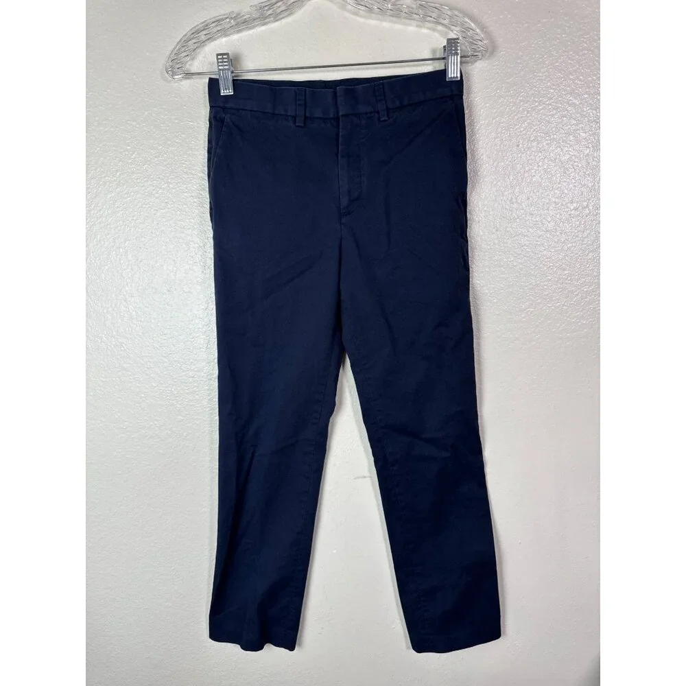 Crewcuts Ludlow Boys Navy‎ Blue Chino Pants Size 10 Uniform